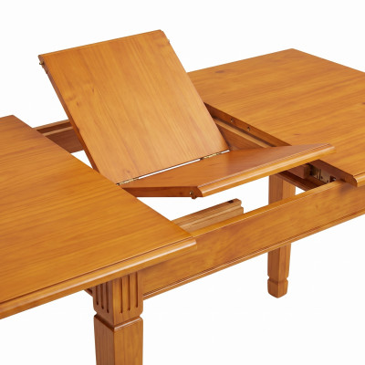 Dřevěný rozkládací jídelní stůl 180/220x90 Gotland borovice