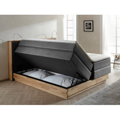 copy of Boxspring postel 160x200 hnědá Minnesota