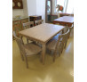 Jídelní stůl šedý 175x90 z mangového dřeva Arya