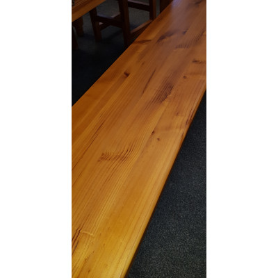 Dřevěná lavice masiv 160 cm Hacienda dřevo borovice | SOB Nábytek