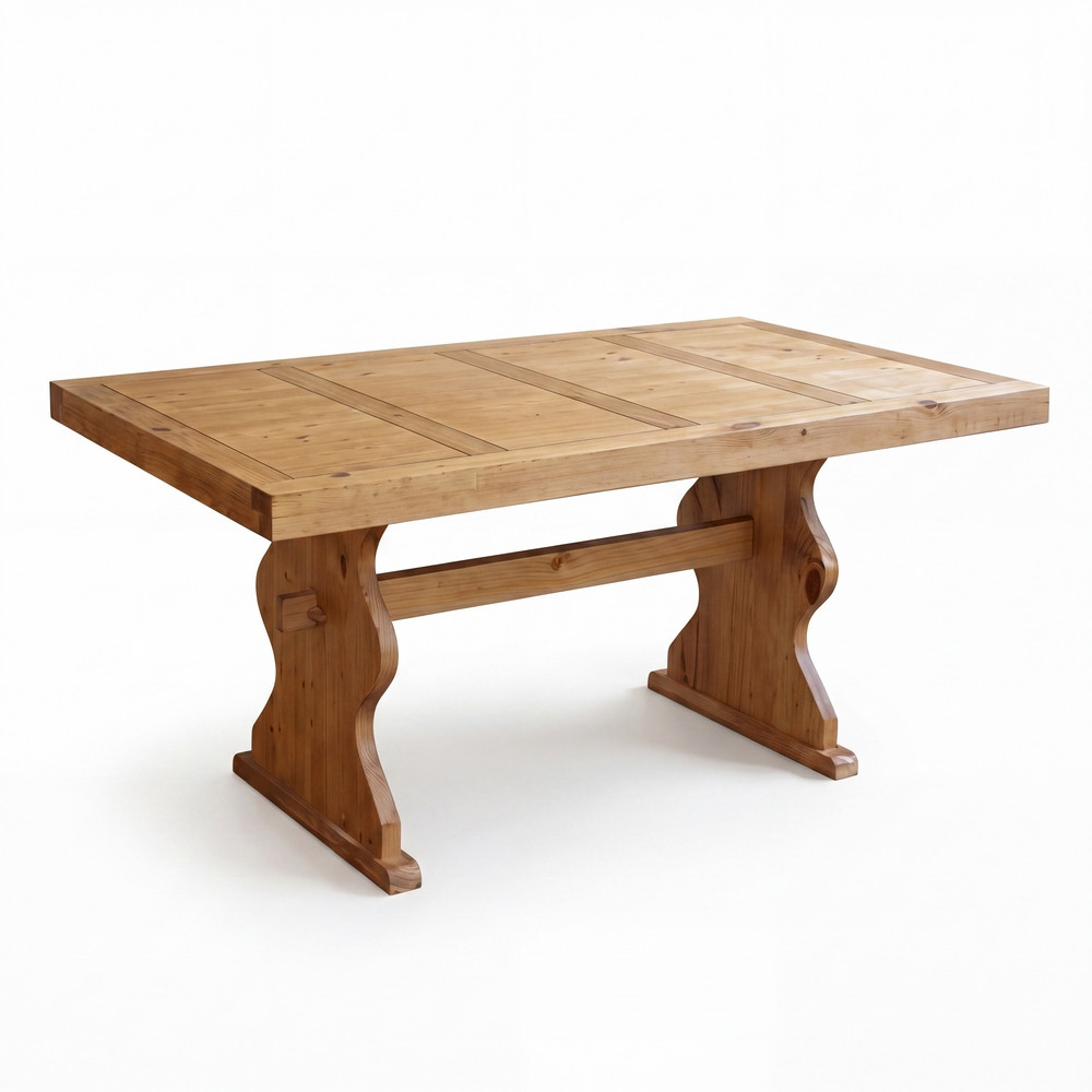 Dřevěný jídelní set Margao Stůl 140x80 + 4 jídelní židle