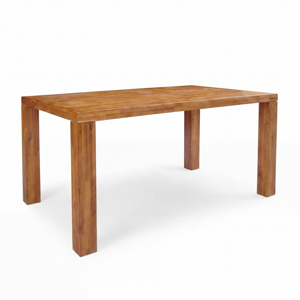 Dřevěný jídelní set Margao Stůl 140x80 + 4 jídelní židle