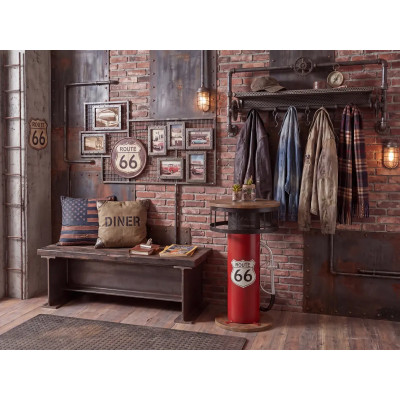 Kovový odkládací stolek Route66 koupit | SOB Nábytek