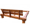 Drevena postel, postel ze dreva, dřevěná postel, postel z masivu, masivní postel, masivni postel, postele, postel