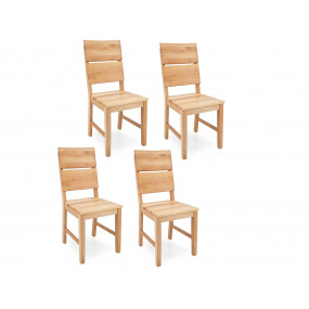 4 kusy jídelní židle z buku...