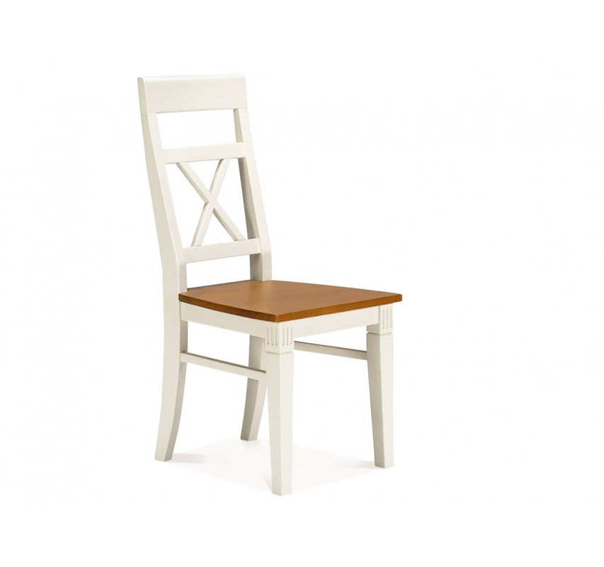 Bílá židle masiv Gotland