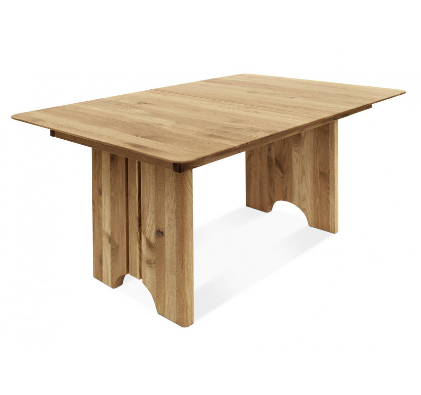 Rozkládací jídelní stůl masiv divoký dub Toscana 130/180x90