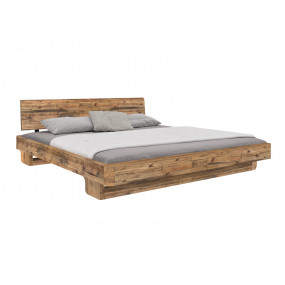 Dřevěná postel z borovice. Krásná postel přímo do vaší útulné ložnice. Postel z masivu, postel borovice, dřevěná postel.
