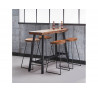 Barový stůl masiv akácie Johan 125x46