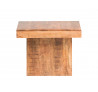 "Odkládací stolek z masivu mangového dřeva - spojení elegance a praktičnosti pro váš interiér"