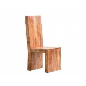 Sada 2ks jídelní židle Cleveland masiv mangové dřevo