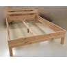 postel z masivu colorado vyrobená ze dřeva borovice, krásný kus do vaší ložnice, manželská kvalitní levná postel.