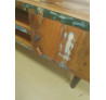 Barevný tv stolek masiv recyklované dřevo Heat