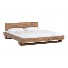 Dřevěná postel 140x200 z masivu Vinh